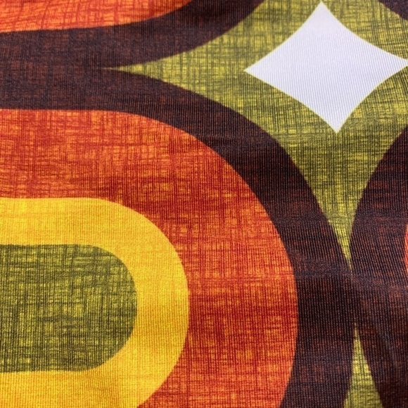 Dirty Blondes retro print workout leggings size XS NWOT - Picture 4 of 4